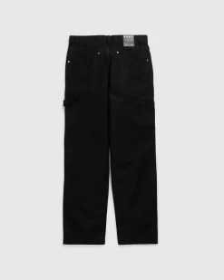 Highsnobiety HS05 Oxford Canvas Carpenter Trousers Black- Pants
