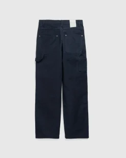Highsnobiety HS05 Oxford Canvas Carpenter Trousers Navy- Pants