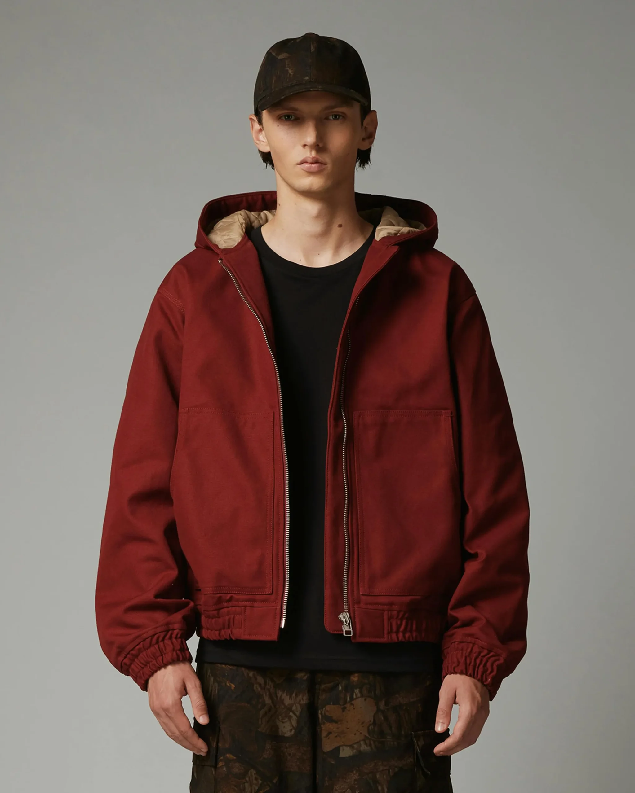 Highsnobiety HS05 Oxford Canvas Insulated Jacket- Outerwear