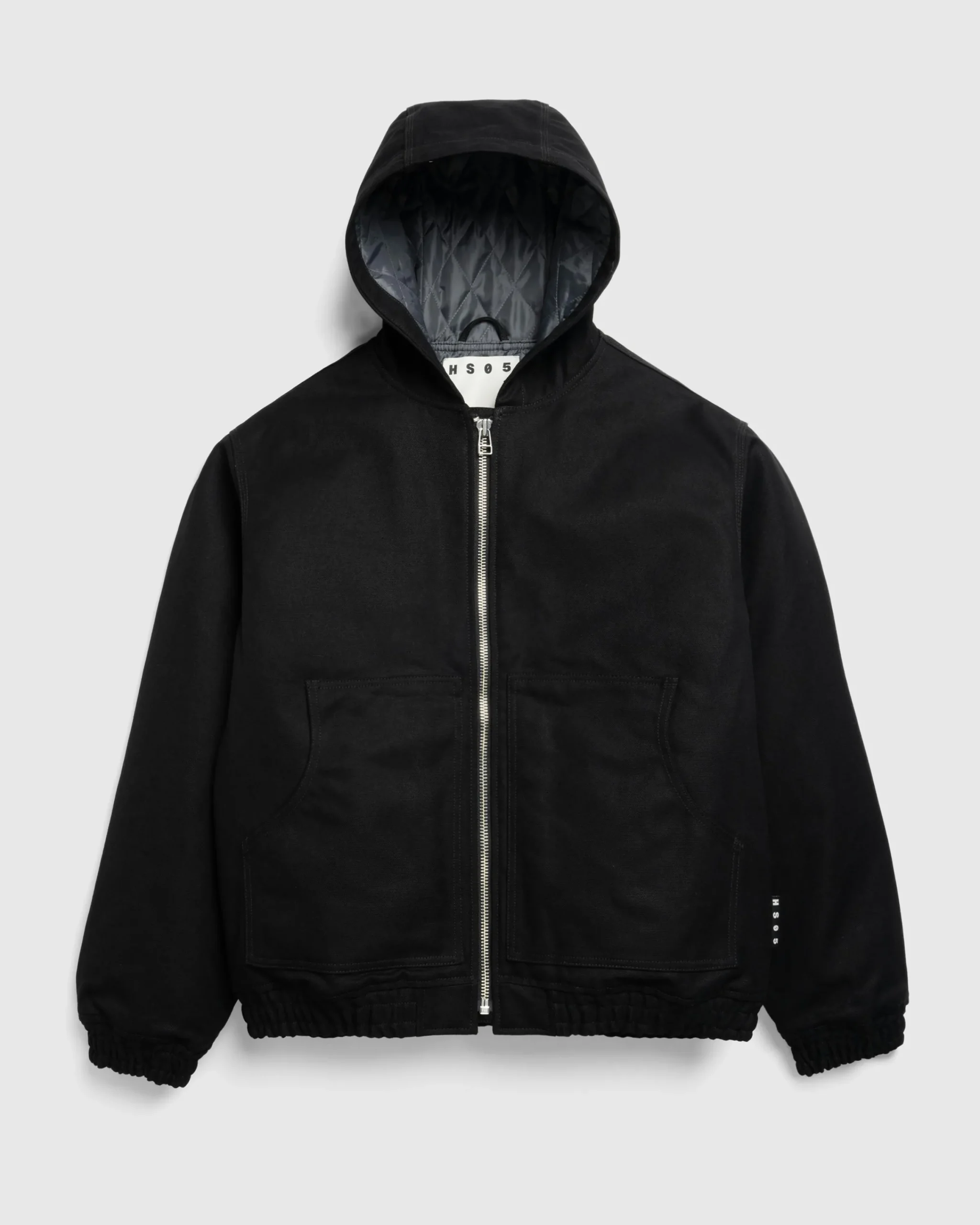 Highsnobiety HS05 Oxford Canvas Insulated Jacket Black- Outerwear