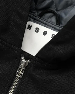 Highsnobiety HS05 Oxford Canvas Insulated Jacket Black- Outerwear