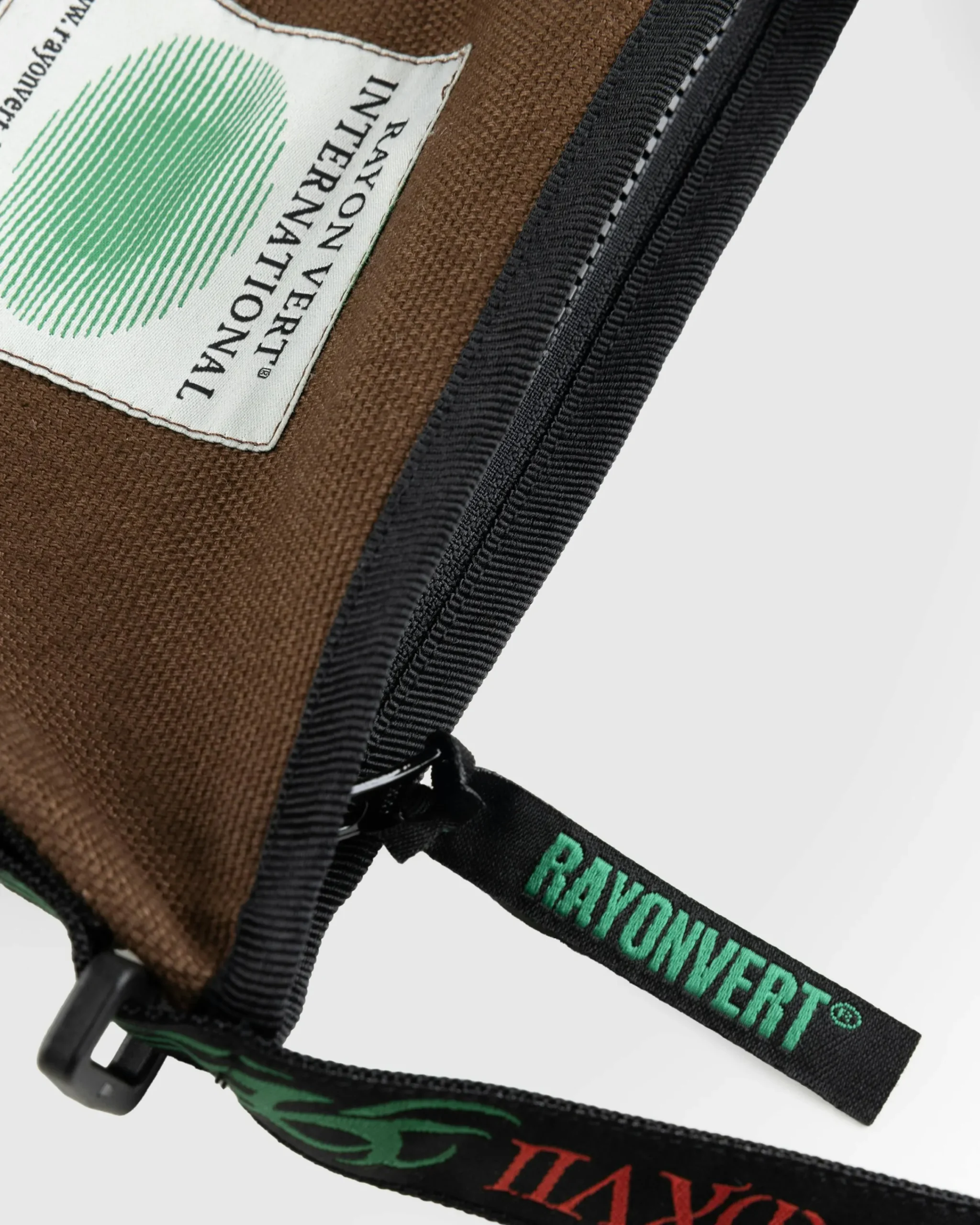 Rayon Vert Paccheri Bag Bark Brown- Bags
