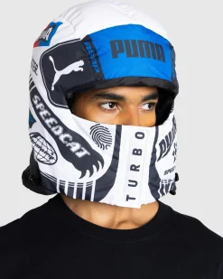 Puma Padded Balaclava White/Team Royal- Hats
