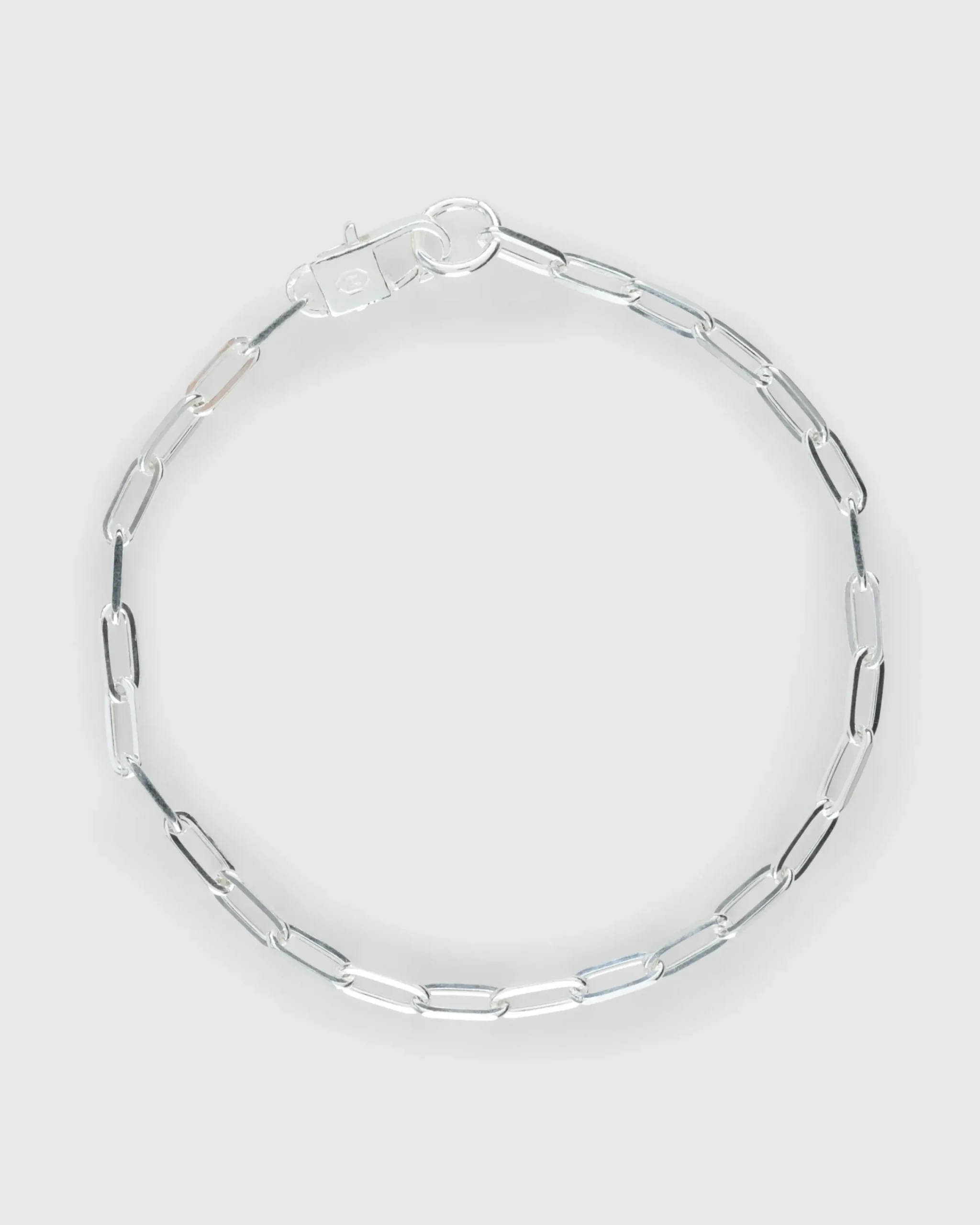 Hatton Labs Paperclip Bracelet Sterling Silver- Jewelry