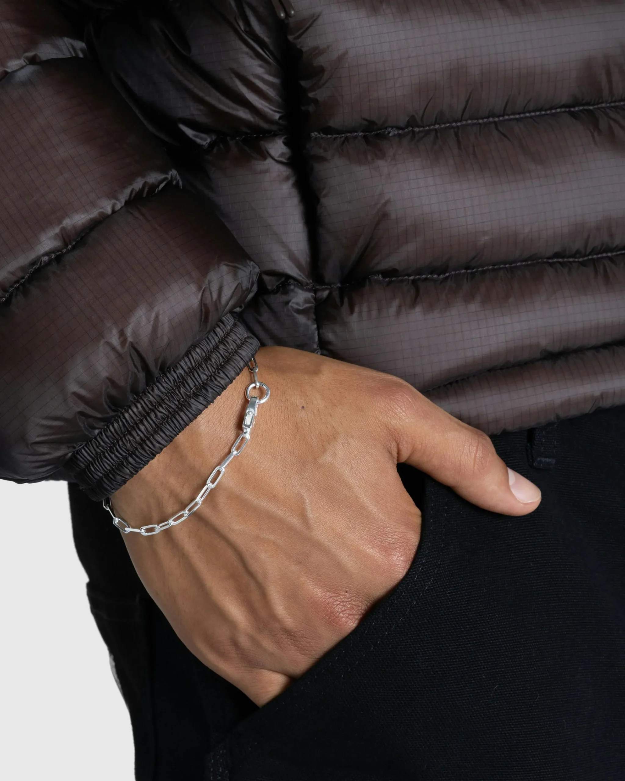 Hatton Labs Paperclip Bracelet Sterling Silver- Jewelry