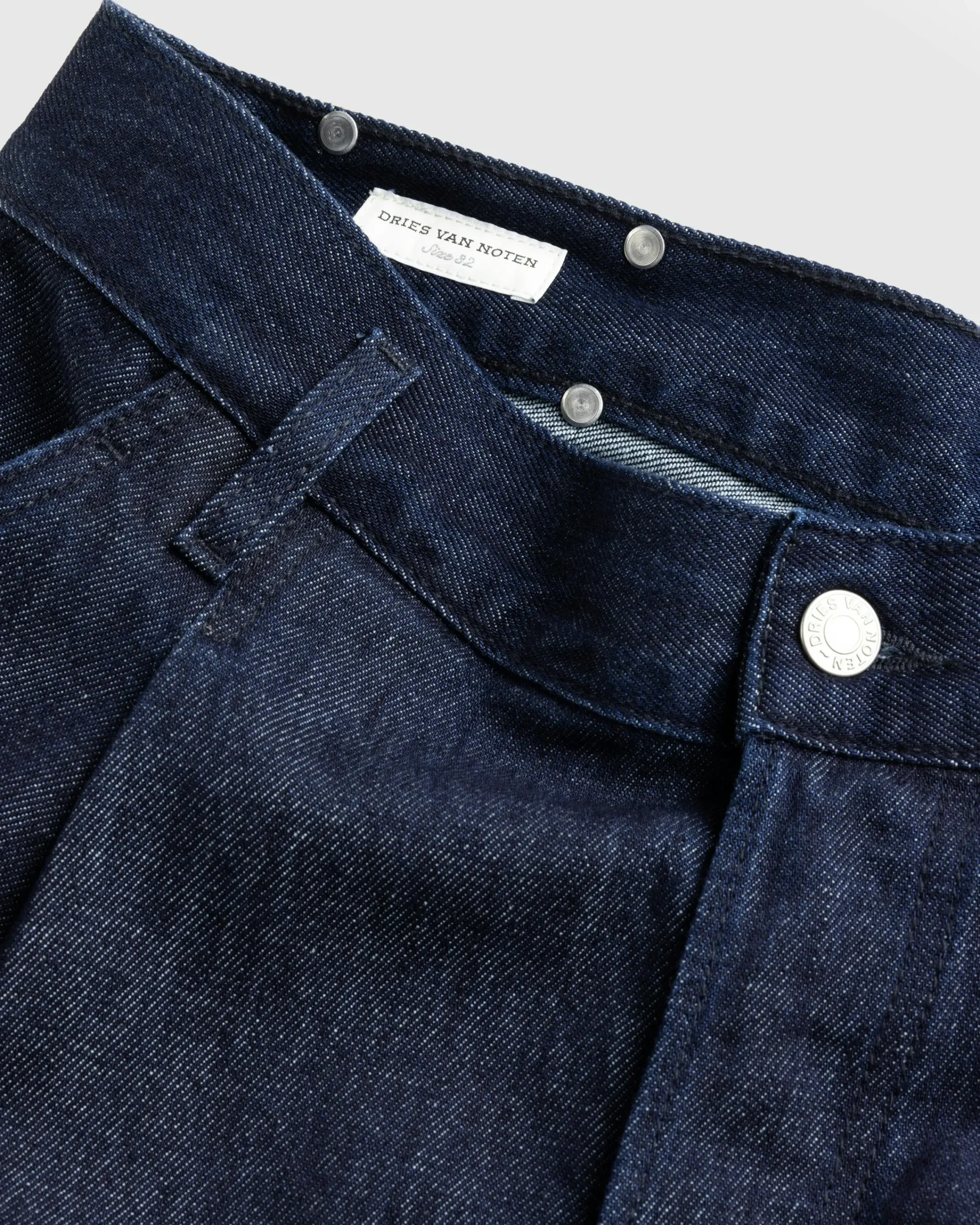 Dries van Noten Penning Pleated Jeans- Pants