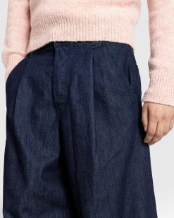 Dries van Noten Penning Pleated Jeans- Pants