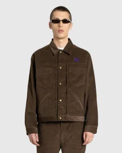 Needles Penny Jean Jacket 14W Corduroy- Outerwear