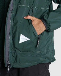 And Wander Pertex Wind Jacket- Outerwear