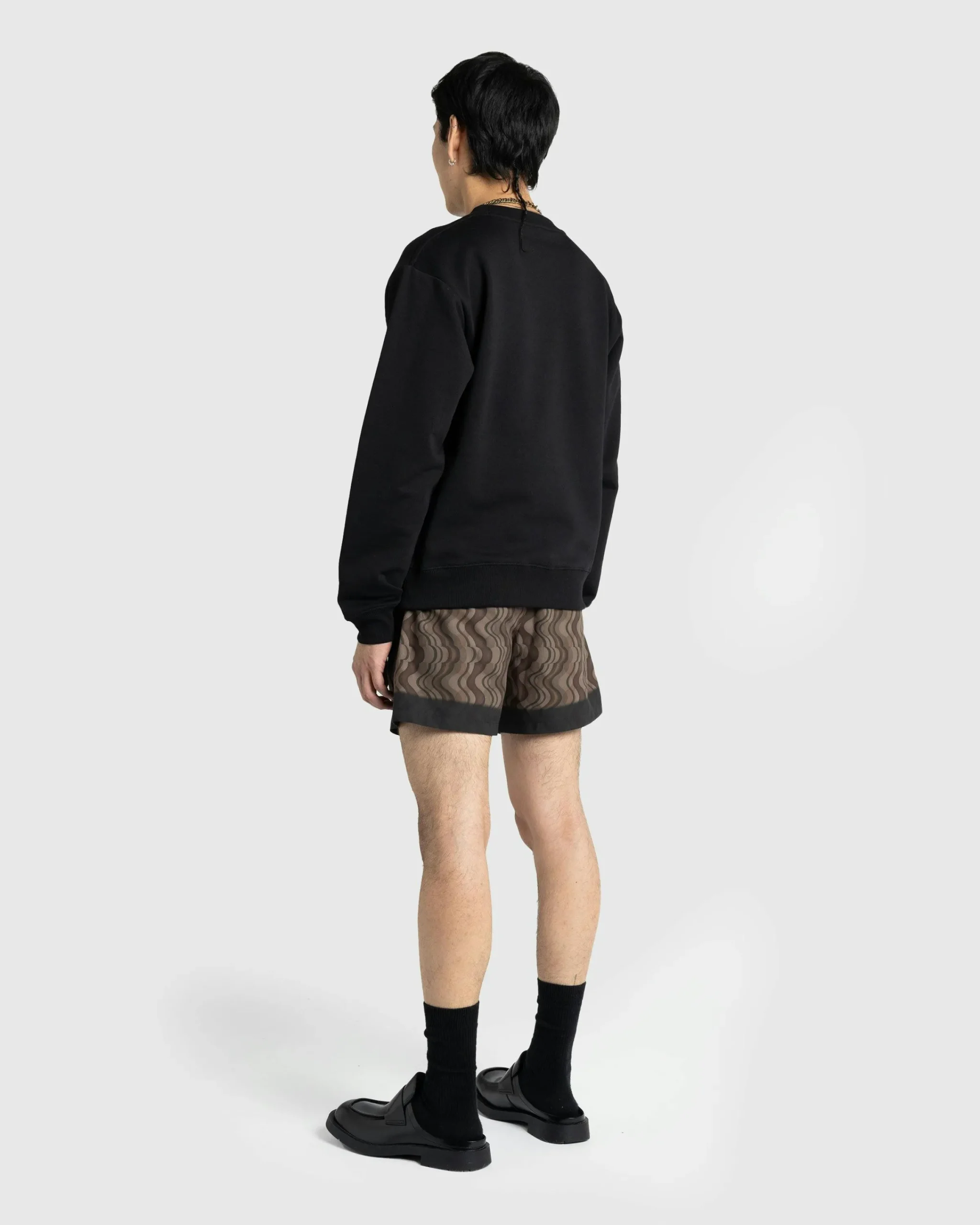 Dries van Noten Phibbs Swim Shorts Ombre Brown- Swimwear