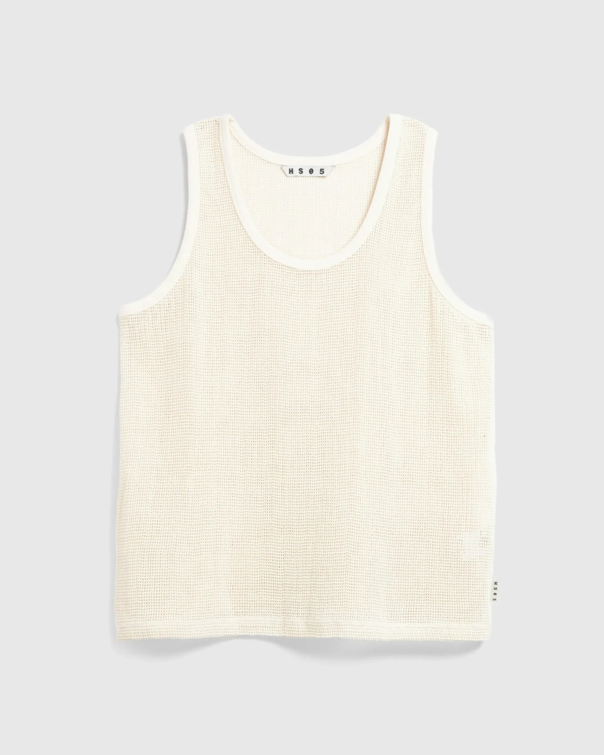Highsnobiety HS05 Pigment Dyed Mesh Tank Top- Tops