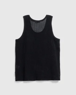 Highsnobiety HS05 Pigment Dyed Mesh Tank Top- Tops