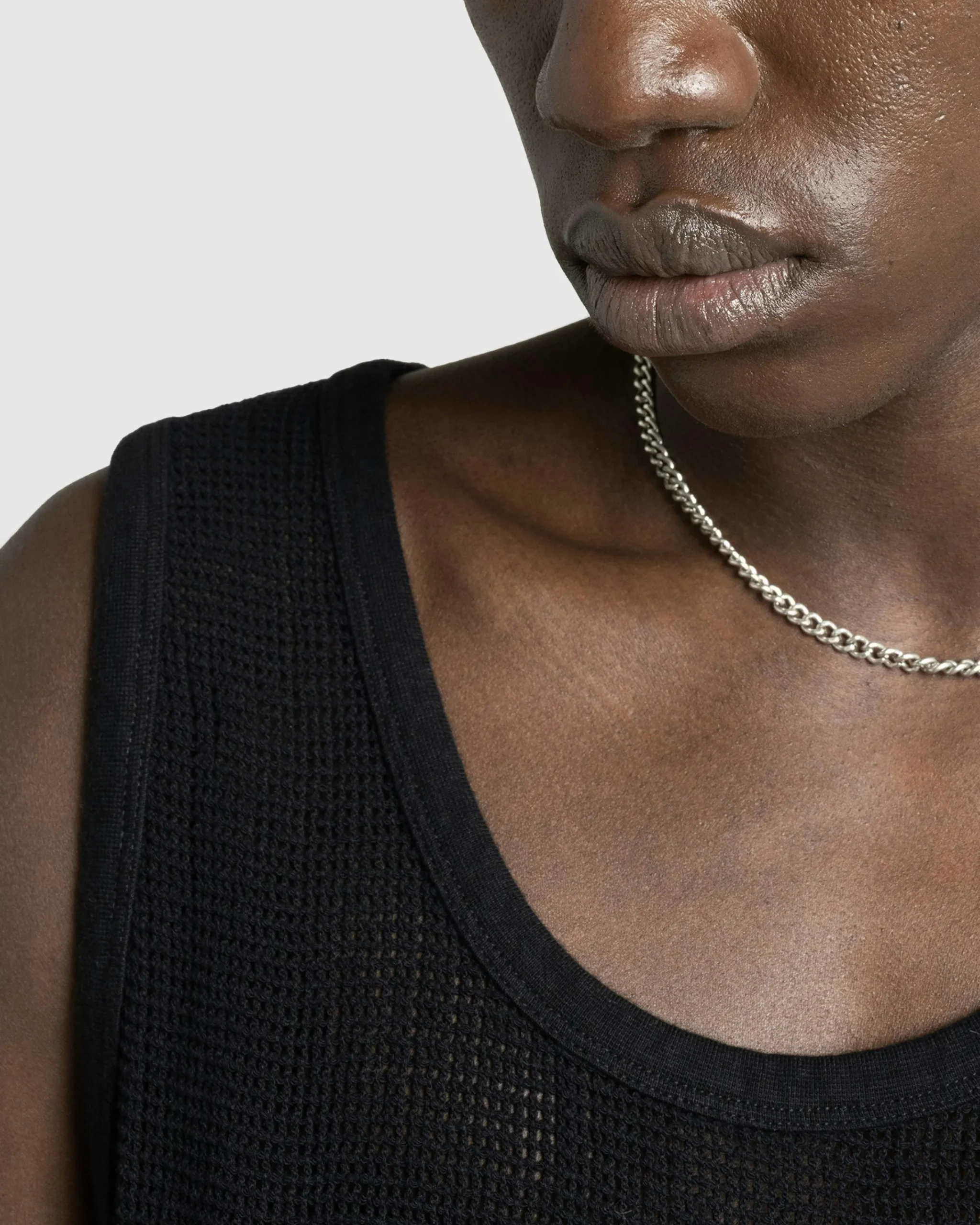 Highsnobiety HS05 Pigment Dyed Mesh Tank Top- Tops