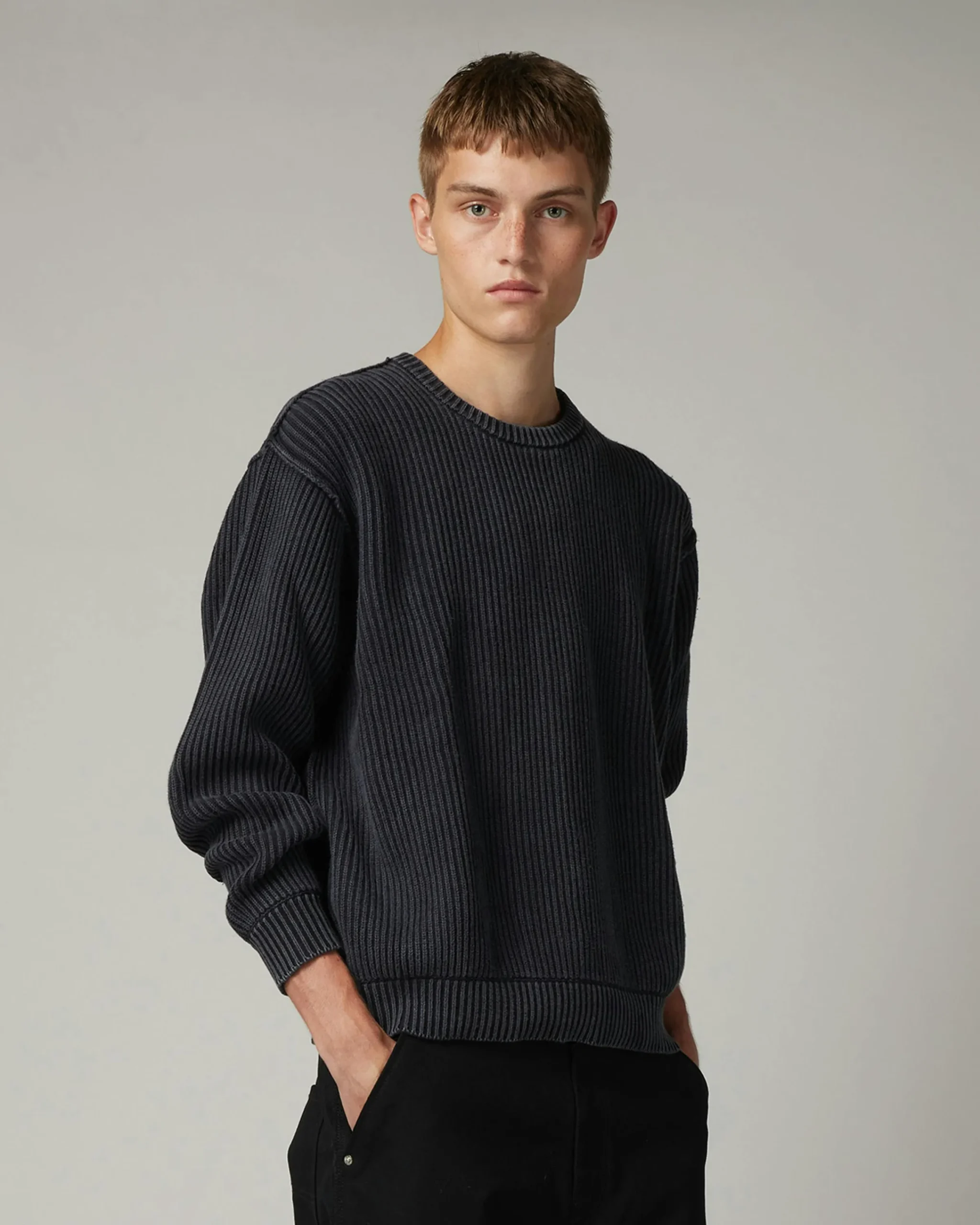 Highsnobiety HS05 Pigment Dyed Sweater- Knitwear