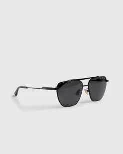 Bottega Veneta Pilot Square Frame Sunglasses- Sunglasses