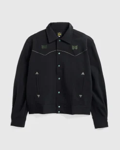Needles Piping Cowboy Jacket Double Cloth- Outerwear