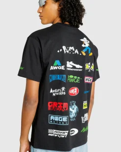 Puma Pocket T-Shirt Black- Tops