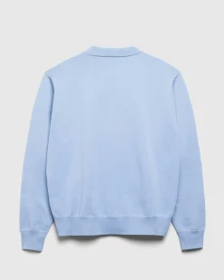 Highsnobiety HS05 Poly Knit Cardigan Light Blue- Knitwear