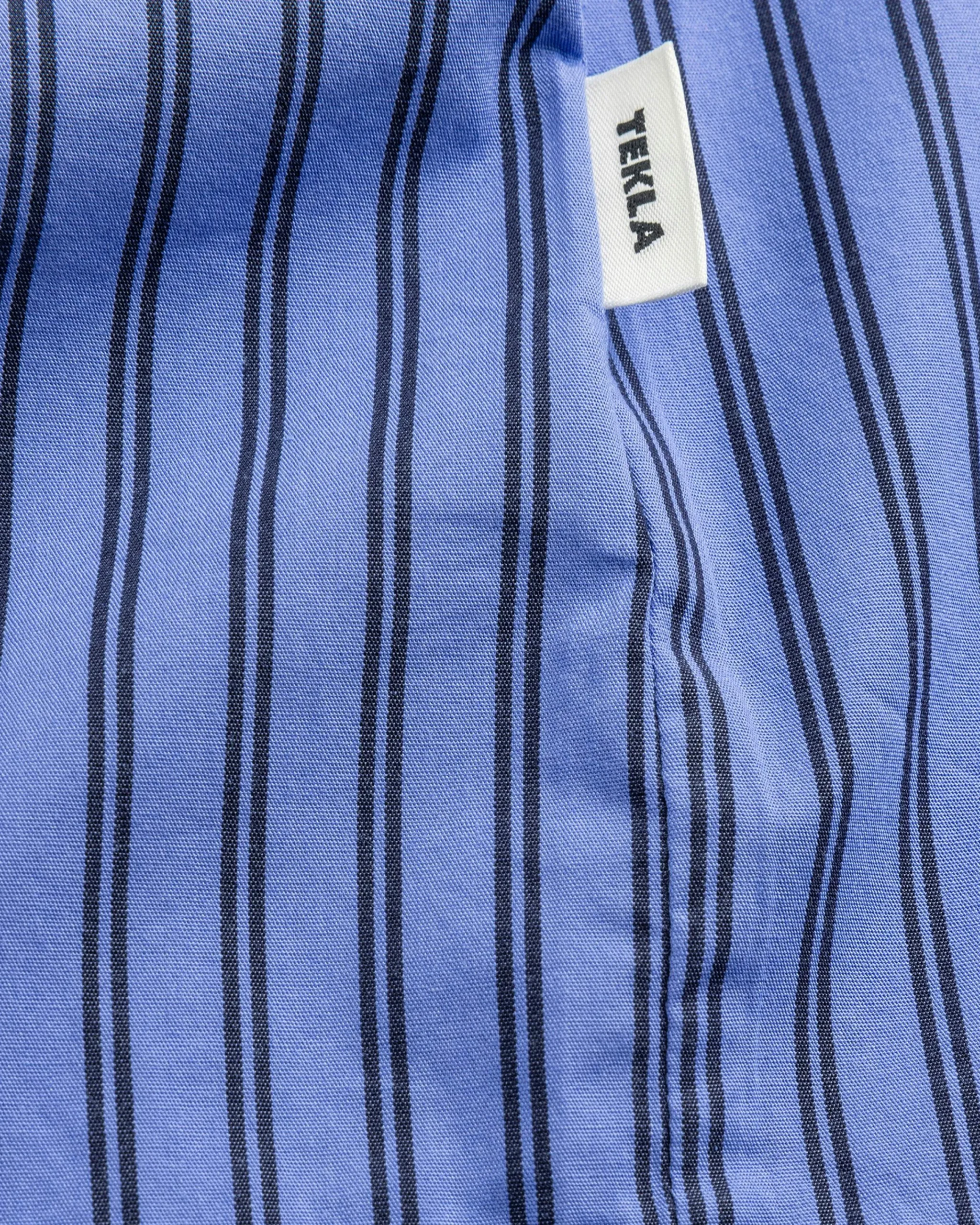 Tekla Poplin Pyjamas Shirt Boro Stripes- Underwear And Loungewear
