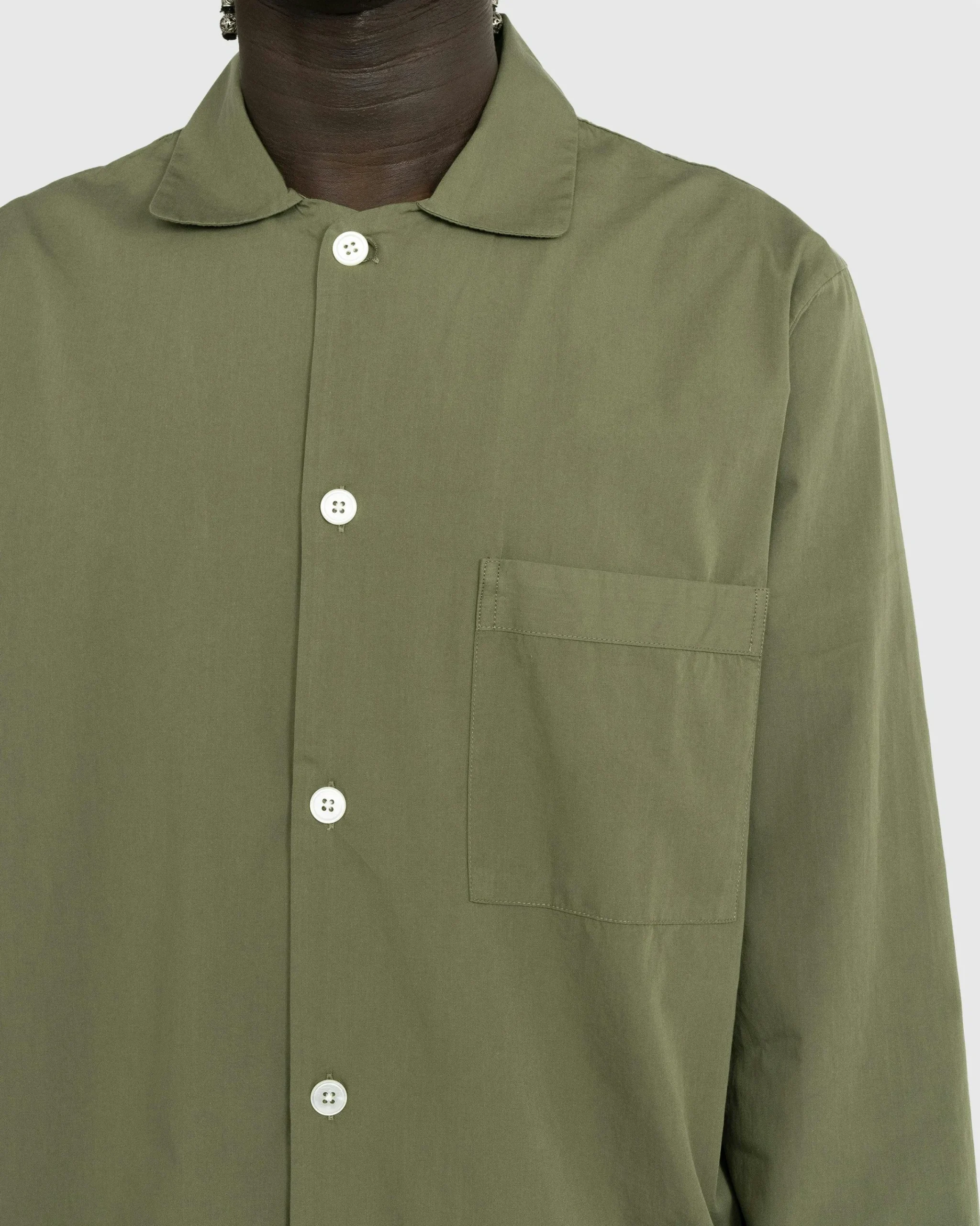 Tekla Poplin Pyjamas Shirt- Underwear And Loungewear