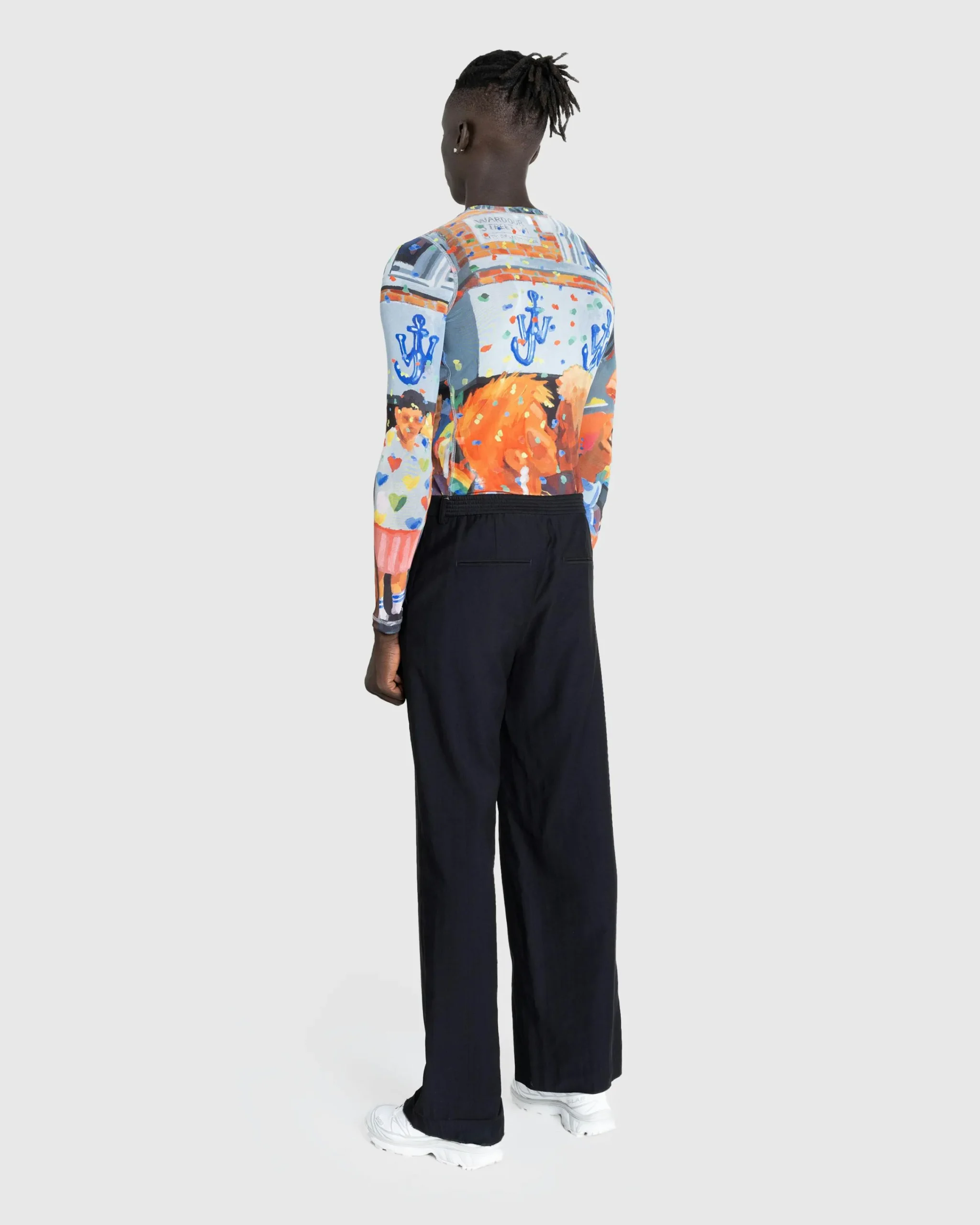 J.W. Anderson Pride Sheer Long-sleeve- Tops