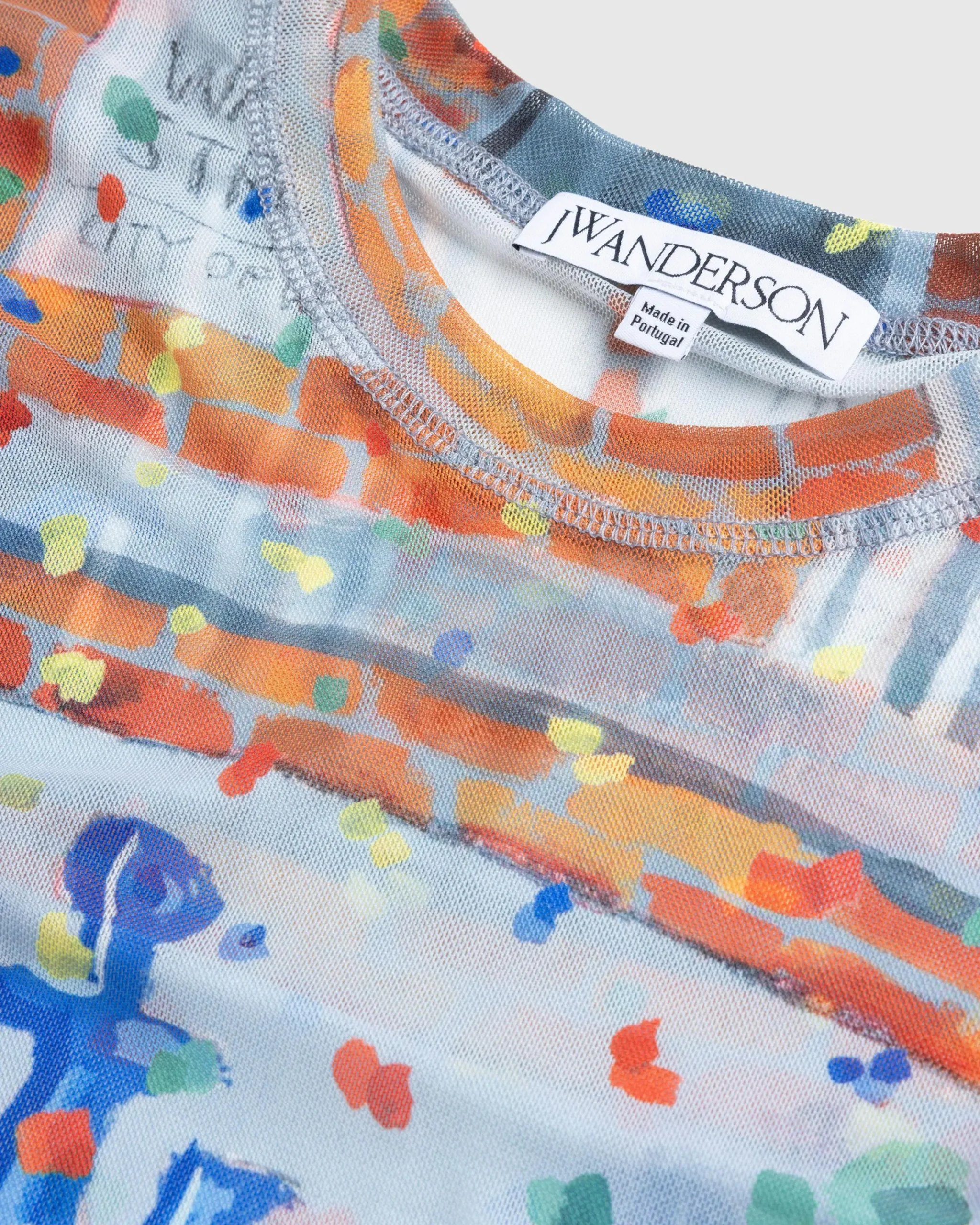 J.W. Anderson Pride Sheer Long-sleeve- Tops