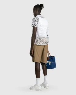 Bode Primrose Lace Short-Sleeve Shirt- Shirts