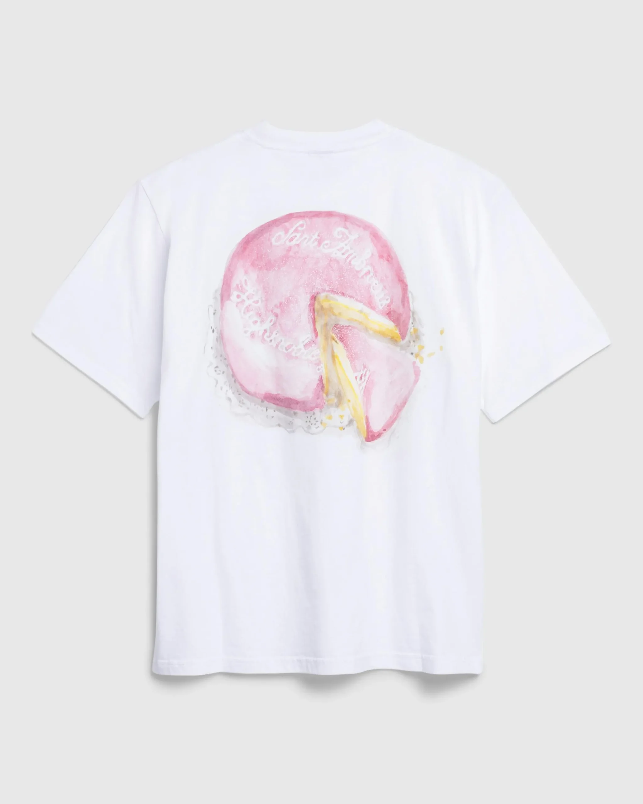 Sant Ambroeus Principessa T-Shirt Off-White- Tops