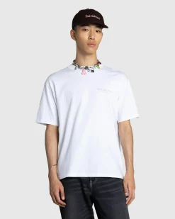 Sant Ambroeus Principessa T-Shirt Off-White- Tops