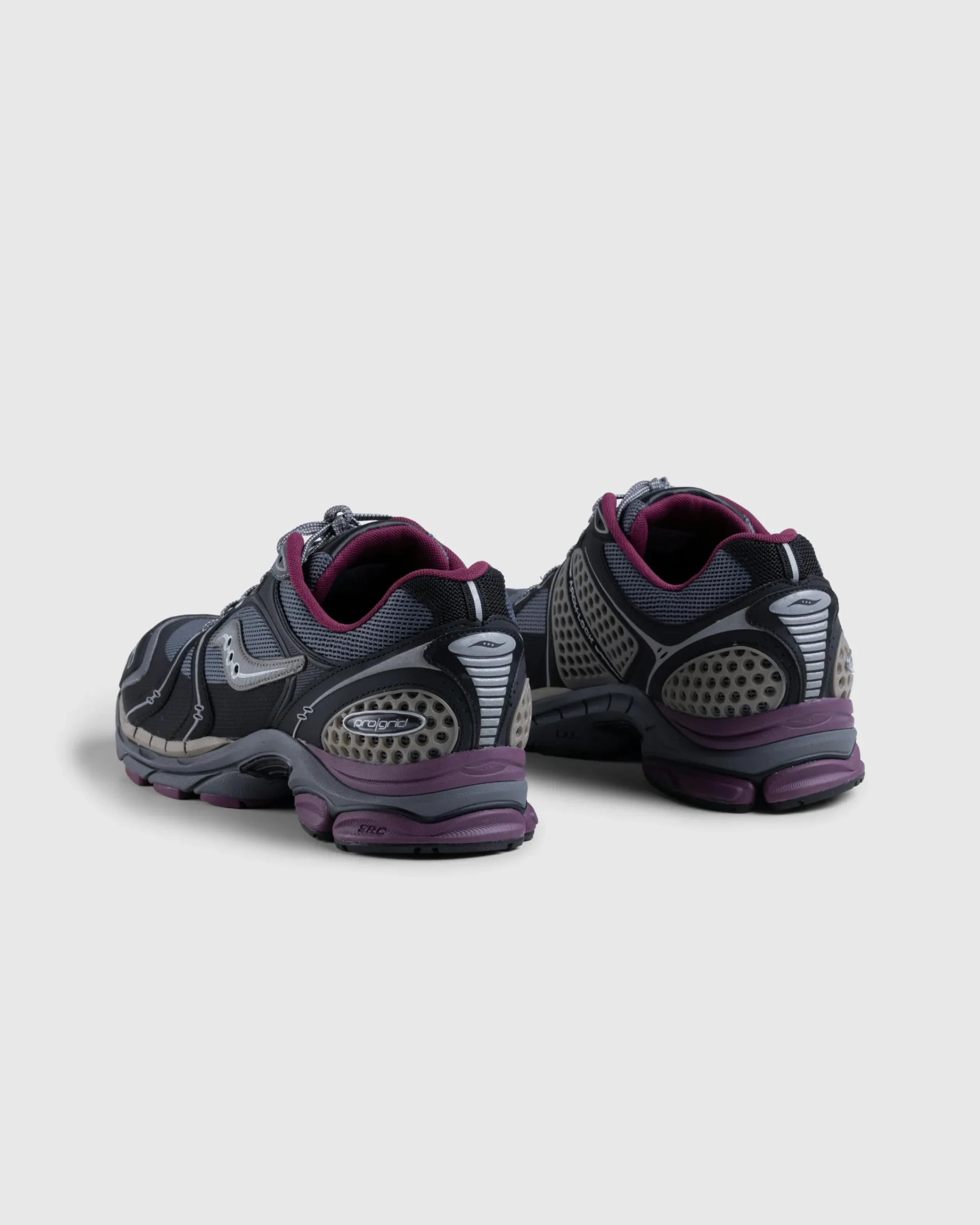 Saucony ProGrid Triumph 4 Dark Grey/Plum- Sneakers