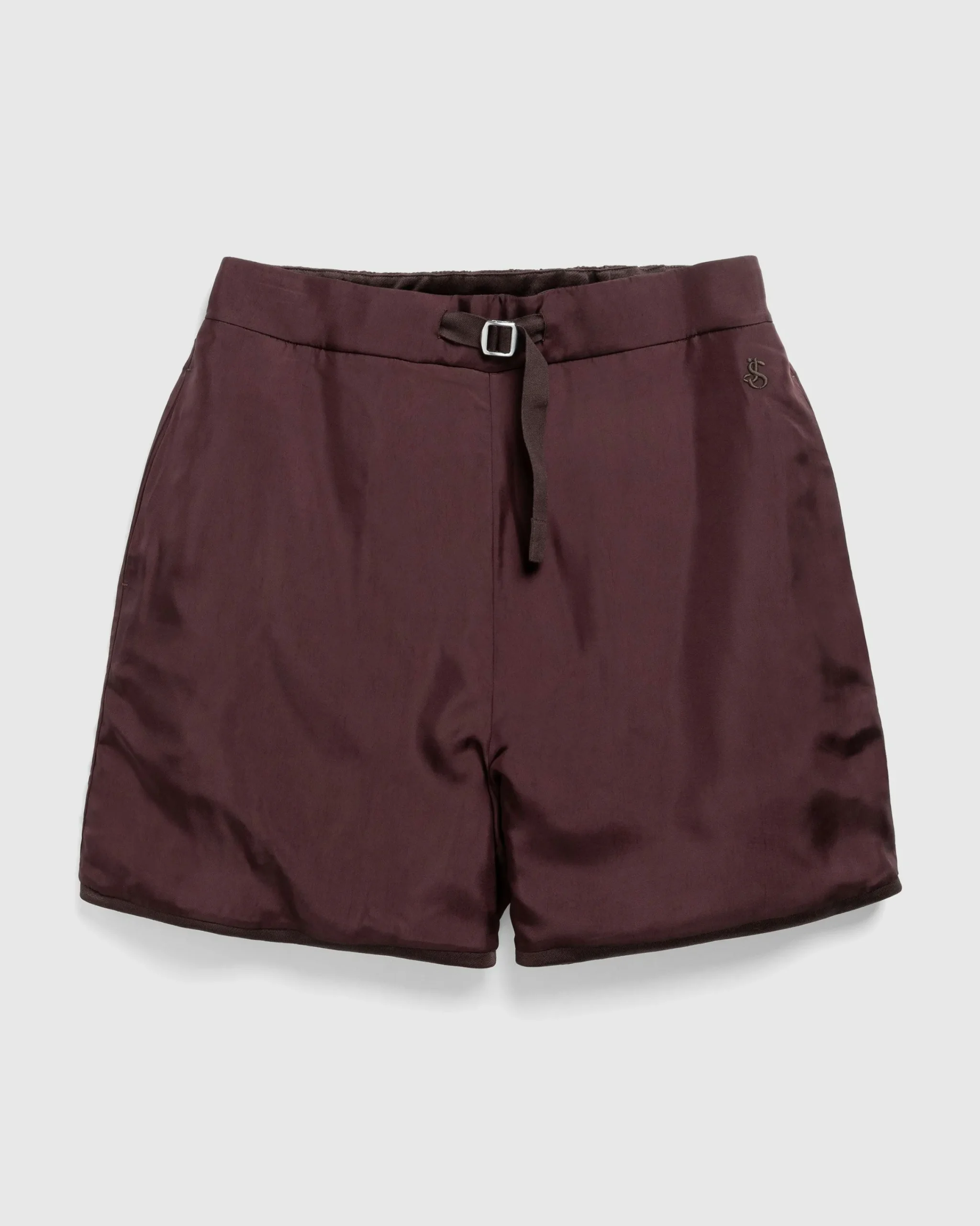 Jil Sander Rayon Shorts Espresso- Shorts
