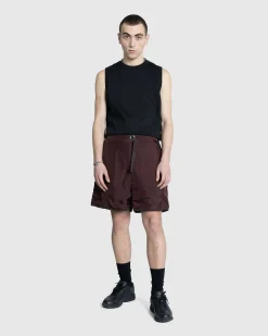 Jil Sander Rayon Shorts Espresso- Shorts