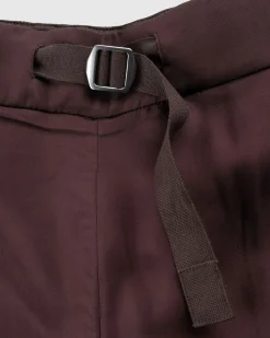 Jil Sander Rayon Shorts Espresso- Shorts