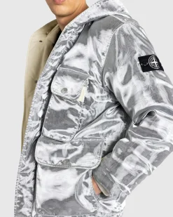 Stone Island Real Down Jacket- Outerwear
