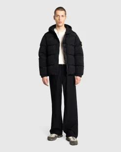Stone Island Real Down Jacket- Outerwear