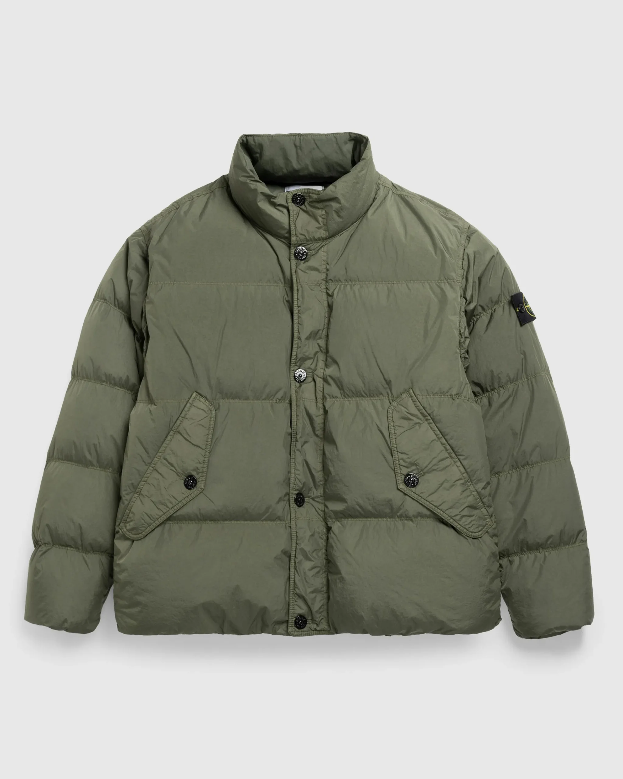 Stone Island Real Down Jacket- Outerwear