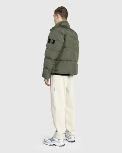 Stone Island Real Down Jacket- Outerwear