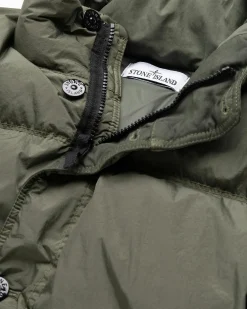 Stone Island Real Down Jacket- Outerwear