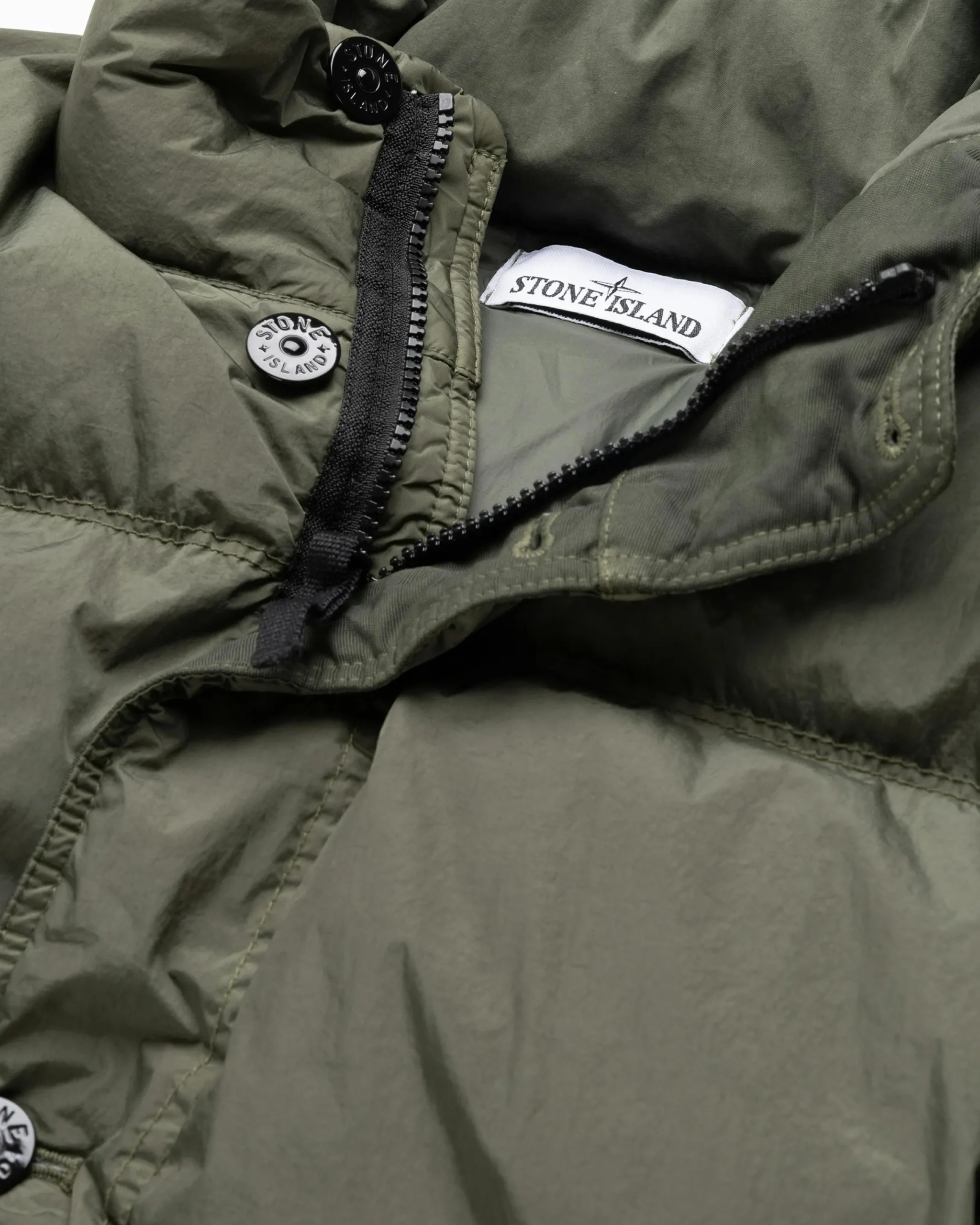 Stone Island Real Down Jacket- Outerwear