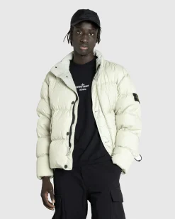 Stone Island Real Down Jacket- Outerwear