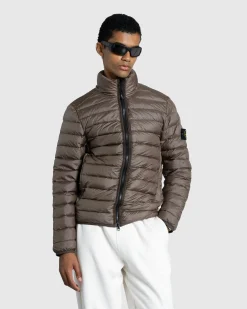 Stone Island Real Down Jacket- Outerwear