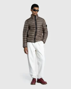 Stone Island Real Down Jacket- Outerwear