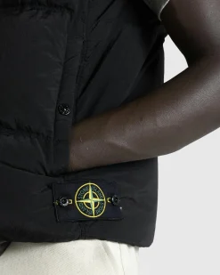 Stone Island Real Down Vest- Outerwear