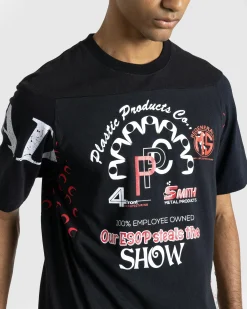 Marine Serre Regenerated Graphic T-Shirt- Tops