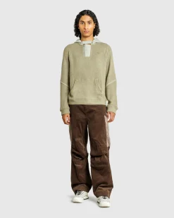 San San Gear Ribbed Hoodie Knit- Sweats