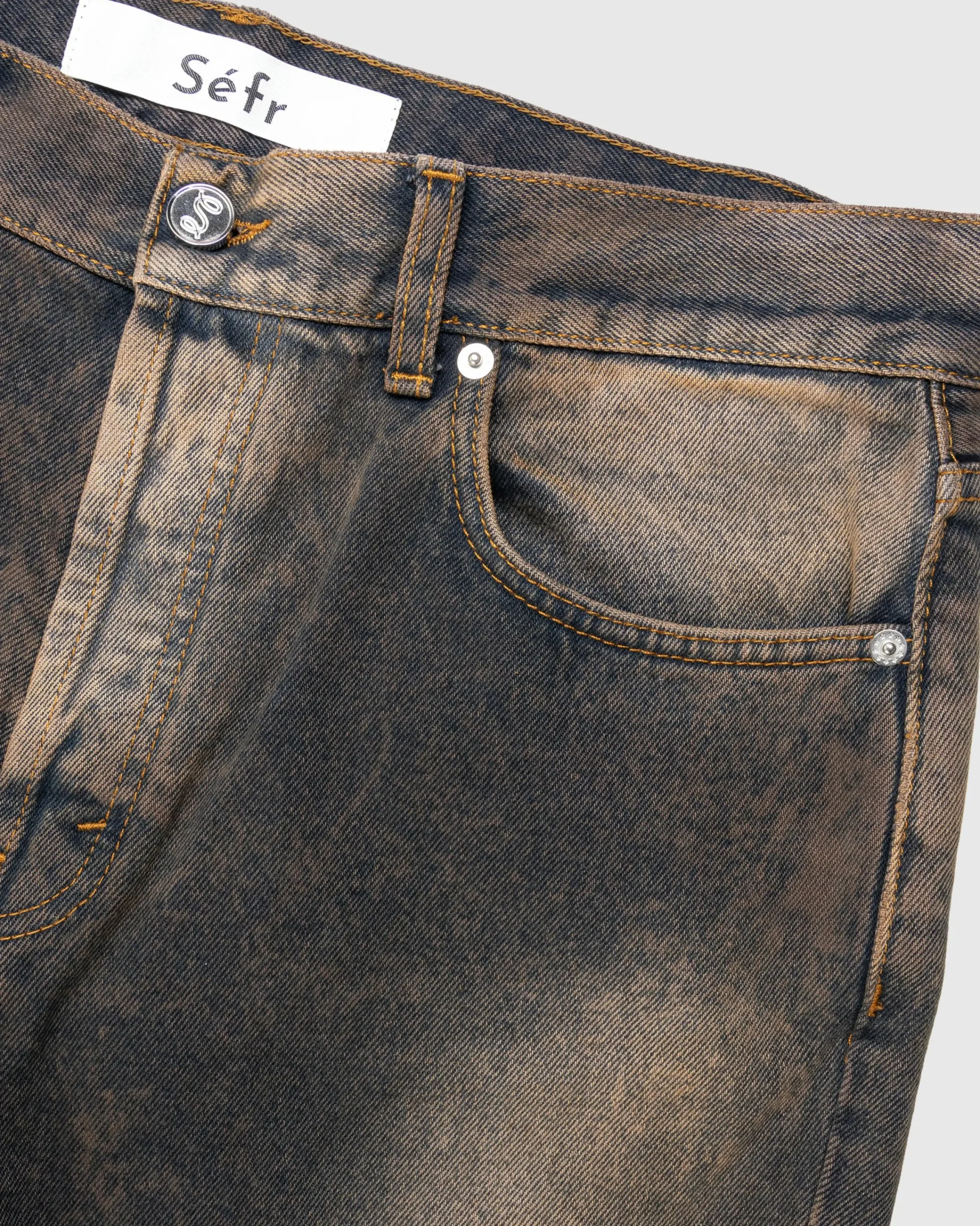 Séfr Rider Cut Jeans Punk Wash- Pants