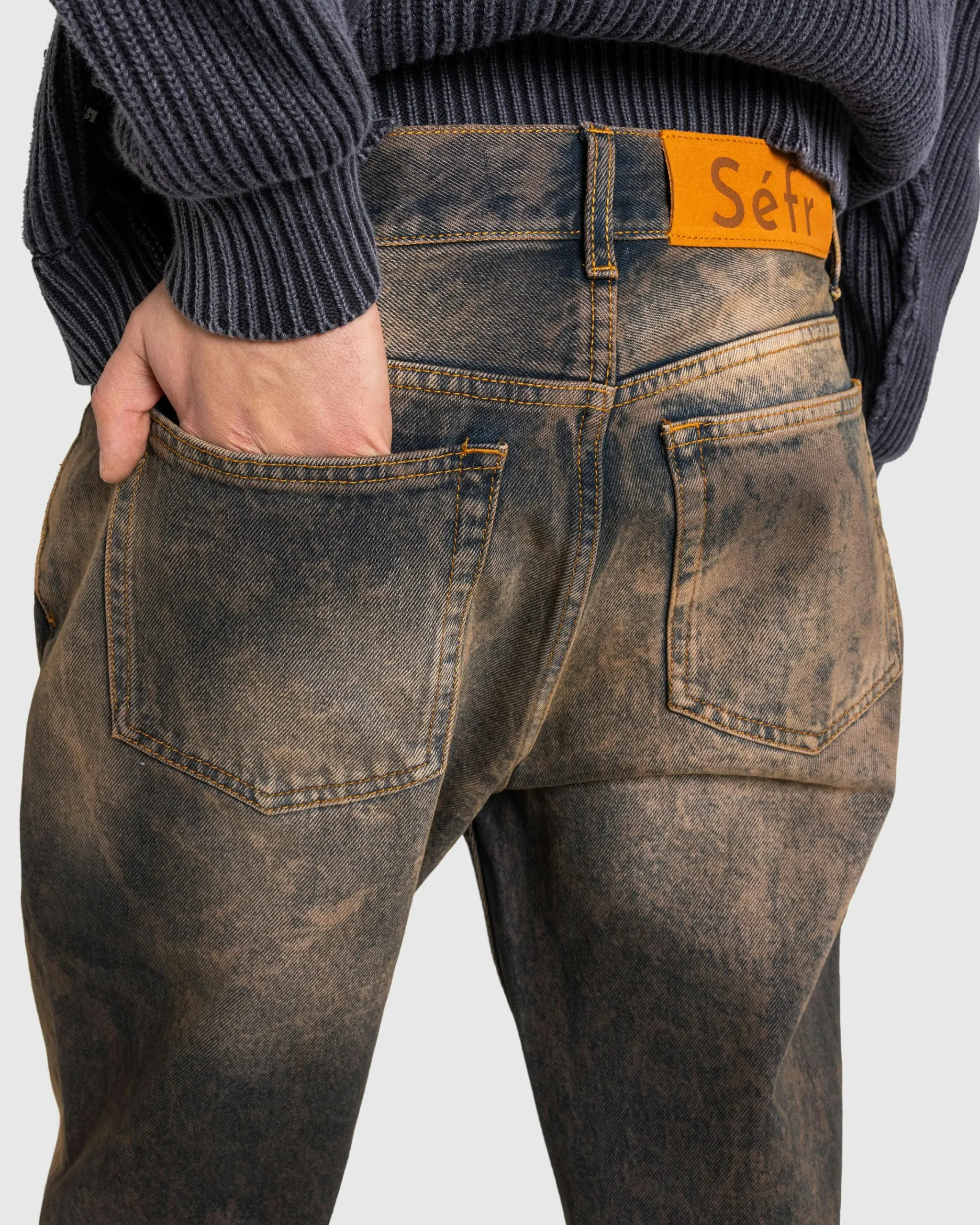 Séfr Rider Cut Jeans Punk Wash- Pants