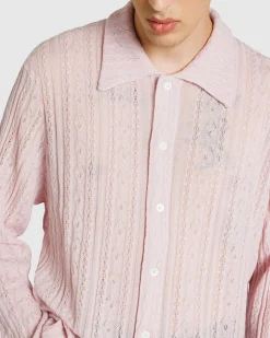 Séfr Riku Shirt Fine Lavendel Merino- Shirts