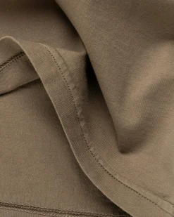 Rier Round Neck Long-Sleeve T-Shirt Castoro- Tops