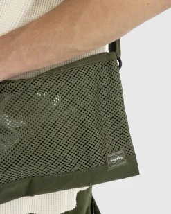Porter-Yoshida & Co. Sacoche Screen Shoulder Bag Green- Bags